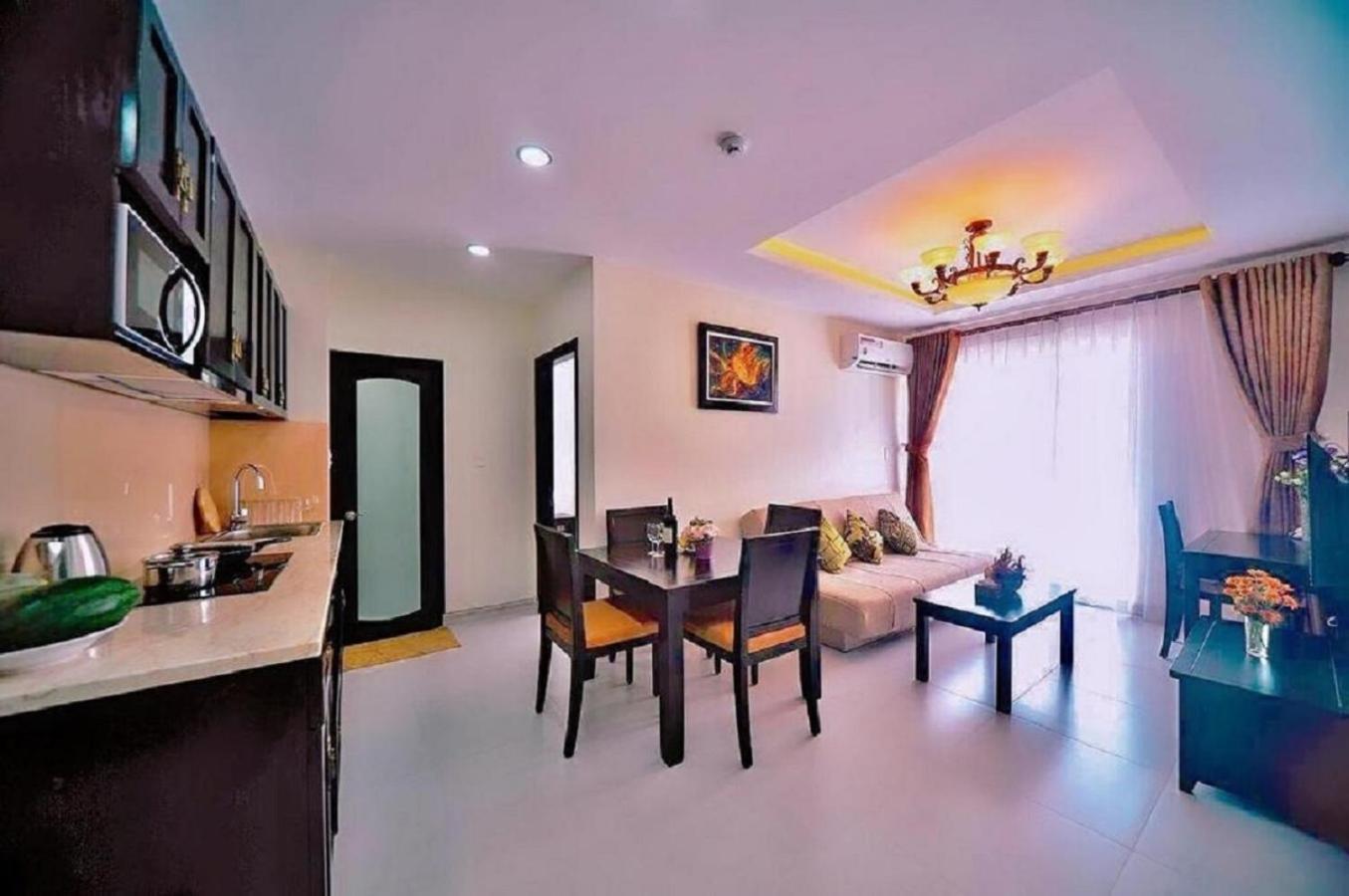 Kosmos Apart Hotel Phu Quoc - Night Market & Walkin To Beach Exterior foto